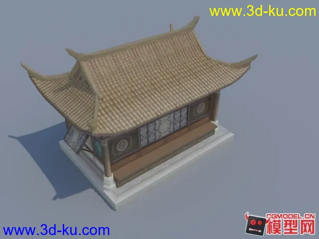 中式建築模型的图片1
