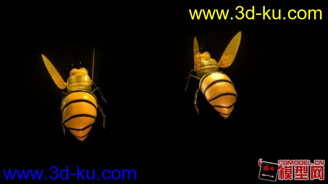 写实蜜蜂模型的图片1