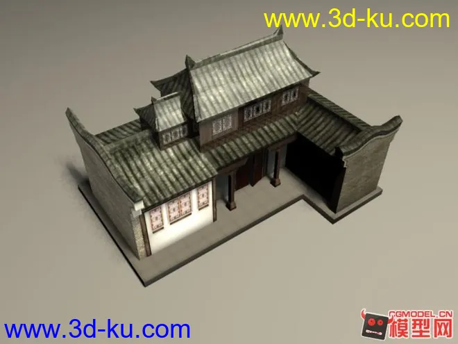 古代民房模型的图片1