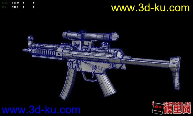 高精度MP5模型的图片1