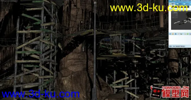 山洞 地道 防空洞 系列————05模型的图片2