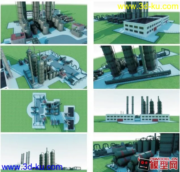 化工厂模型的图片1