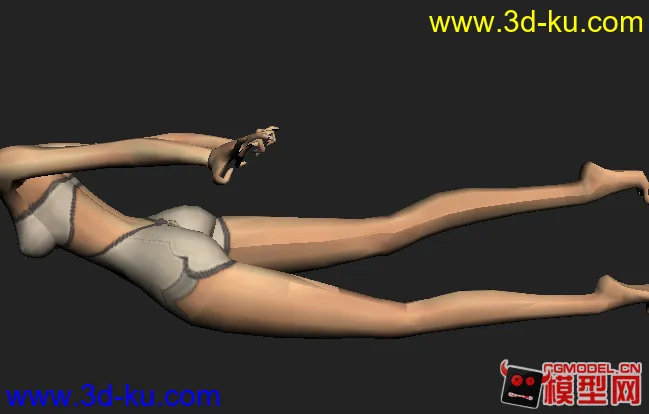 剑灵美女+整套跑路动画模型的图片1