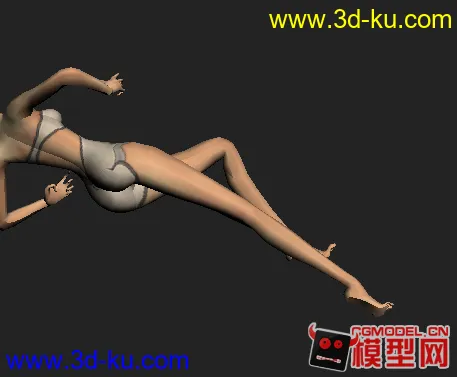 剑灵美女+整套跑路动画模型的图片2