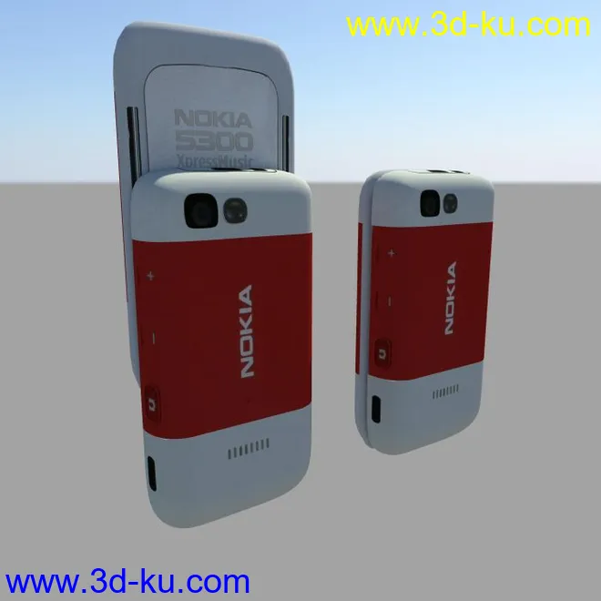 诺基亚5300 经典红色模型的图片1