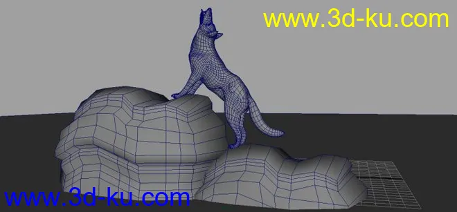 狼图腾模型的图片2