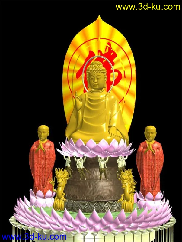 佛祖模型的图片1