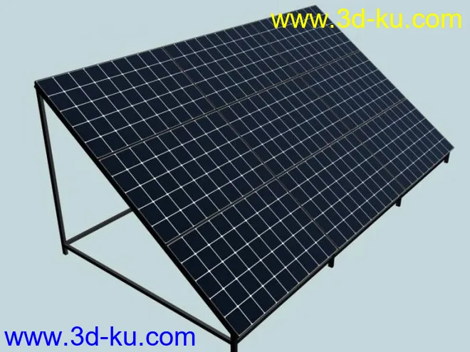 太阳能电池板模型的图片1