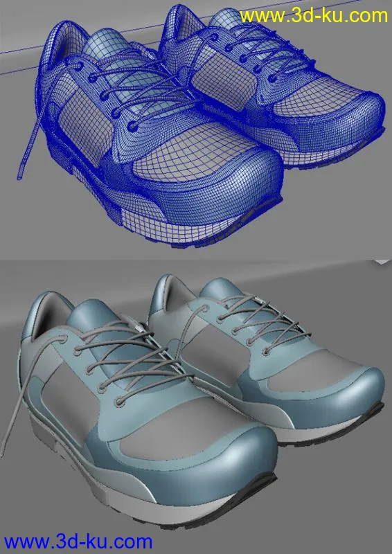 运动鞋模型的图片1