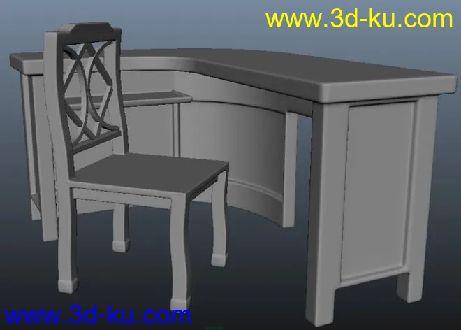 生活家具，桌椅，柜子，床，台灯，吉他模型的图片6