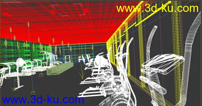 健身房动感单车动画模型的图片1