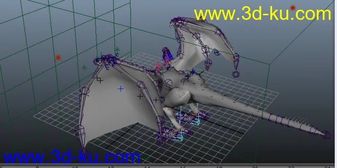 龙 模型绑定的图片3
