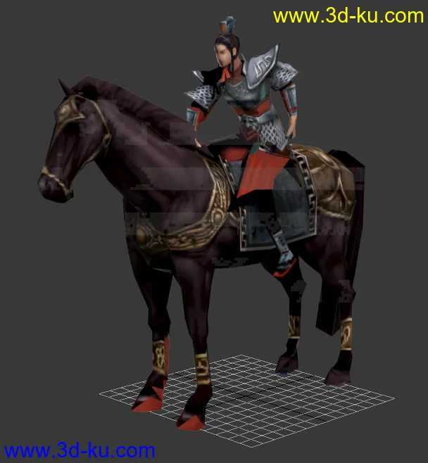 骑士带动作贴图模型的图片1