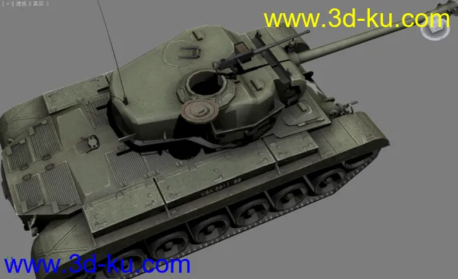 [全套军事模型]重型坦克系列独立分包Obj+贴图+MAX2012下载（不断更新）的图片24