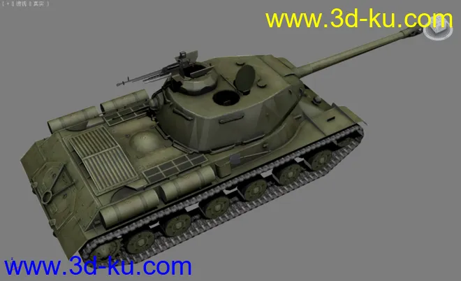 [全套军事模型]重型坦克系列独立分包Obj+贴图+MAX2012下载（不断更新）的图片28