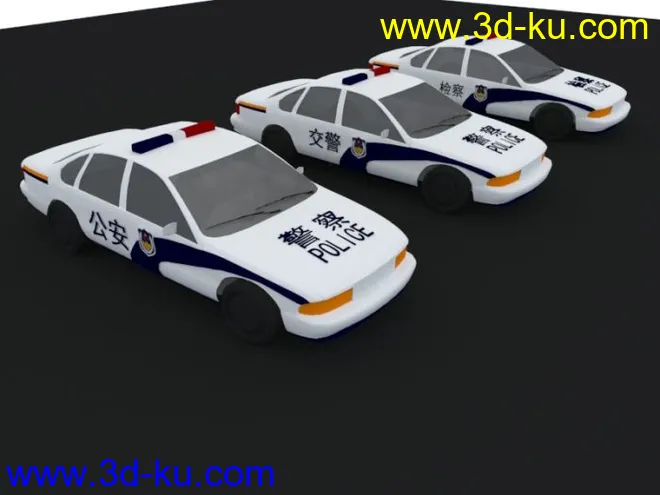 警车模型下载的图片1
