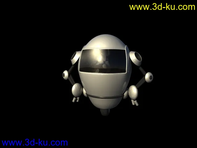 送上一科幻小机器人模型的图片2