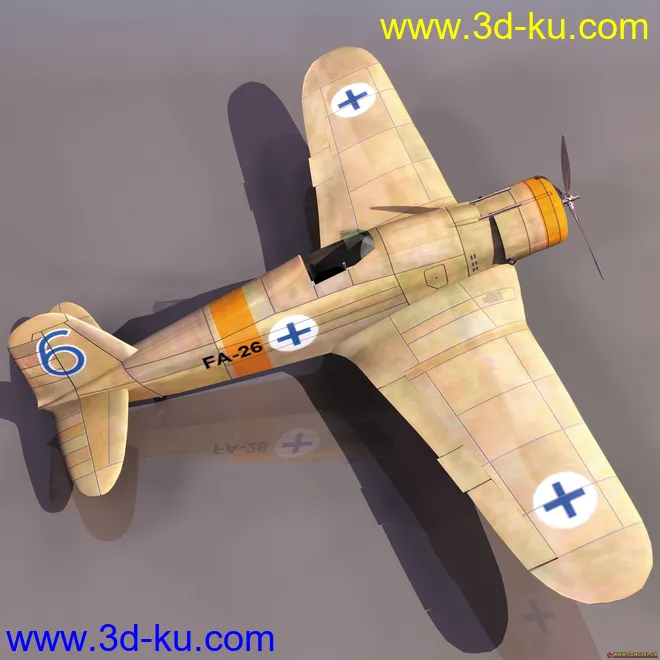 网上收集的全套实用模型之一二战时期民用＆军用飞机系列 不为积分 但求分享的图片8