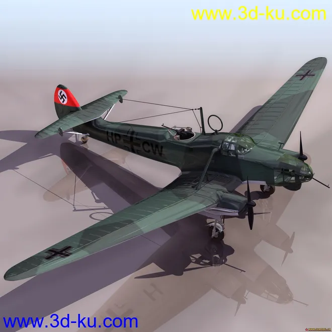 网上收集的全套实用模型之一二战时期民用＆军用飞机系列 不为积分 但求分享的图片17