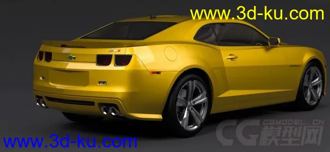 写实版 雪佛兰科迈罗3D模型Camaro的图片2