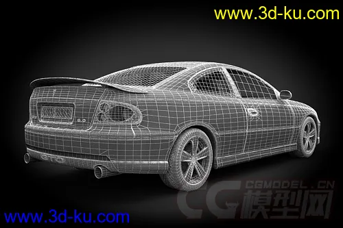 EVERMOTION庞蒂克GTO车模型的图片1