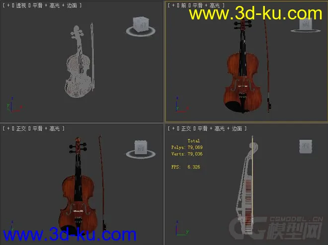 12小提琴模型的图片2