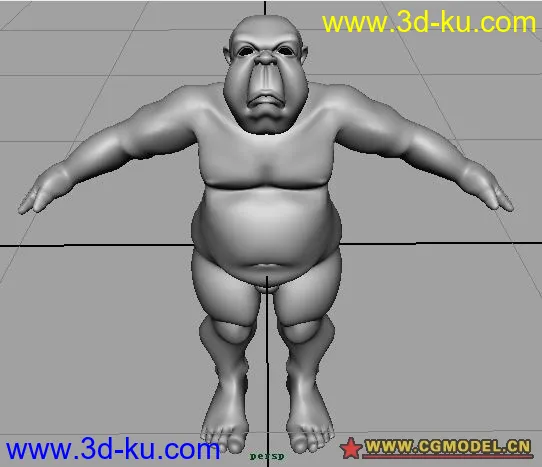 胖子胖子胖子模型的图片1
