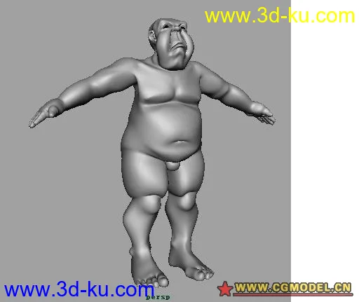 胖子胖子胖子模型的图片2