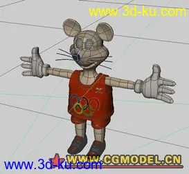 C4D老鼠~哈哈模型的图片2