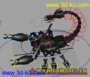 变形金刚中的蝎子模型的图片2