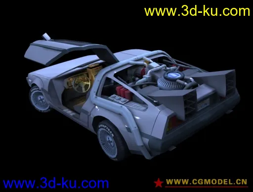 電影回到未來懷舊模型 DMC DeLorean的图片1
