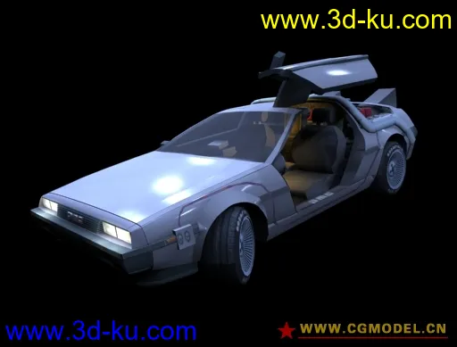 電影回到未來懷舊模型 DMC DeLorean的图片2