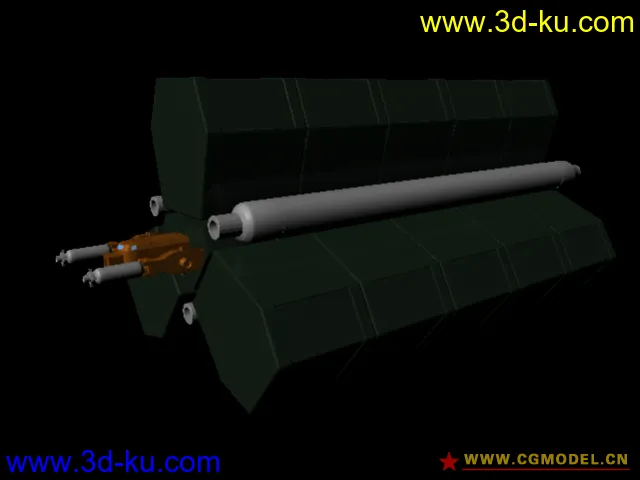 【GUNDAM OO】人革联的老虎级宇宙运输舰模型的图片4