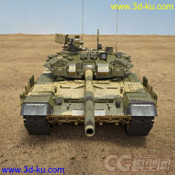 影视级坦克模型-T90的图片7