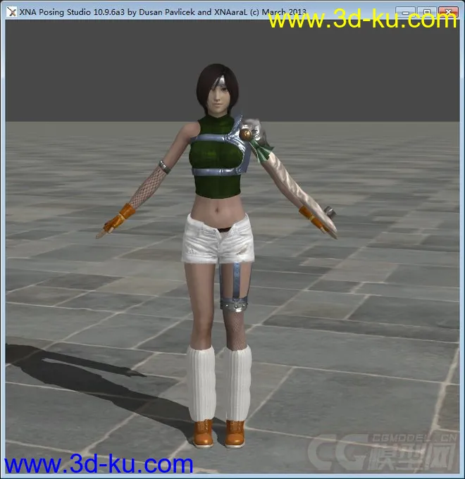 最终幻想7——尤菲2模型的图片1