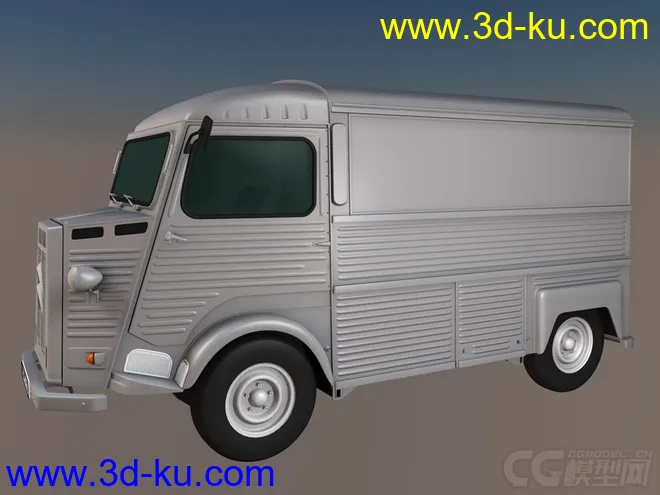 雪铁龙——老式 霸气铁皮大卡车 货物运输车 大型户外车模型的图片2