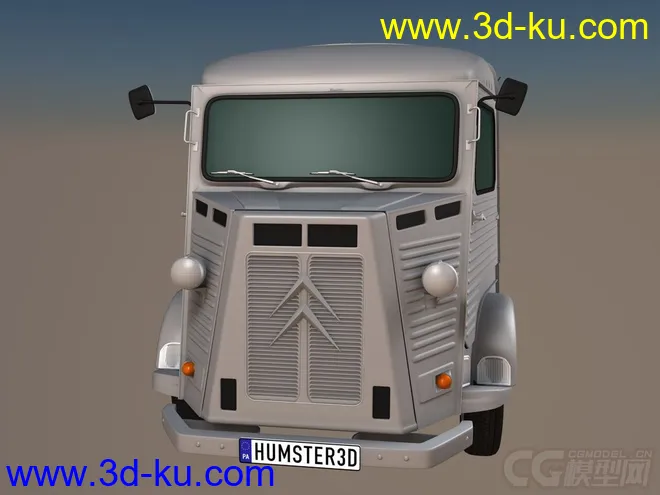 雪铁龙——老式 霸气铁皮大卡车 货物运输车 大型户外车模型的图片3