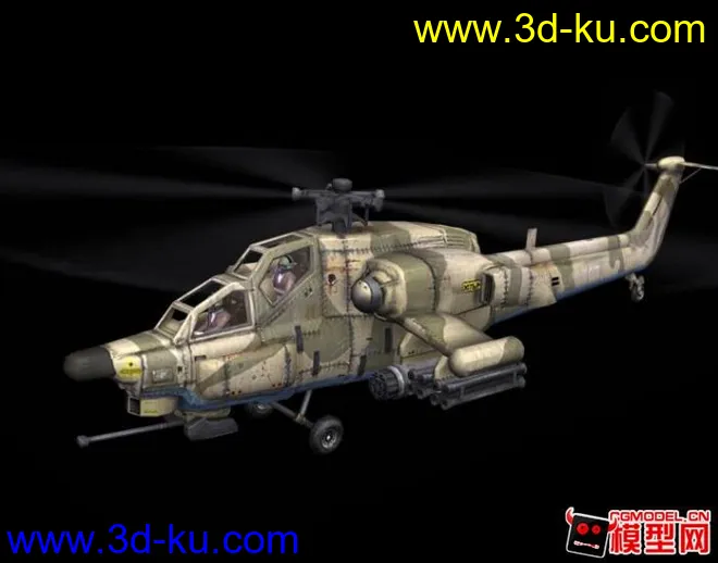 一组精致俄罗斯直升机模型的图片1
