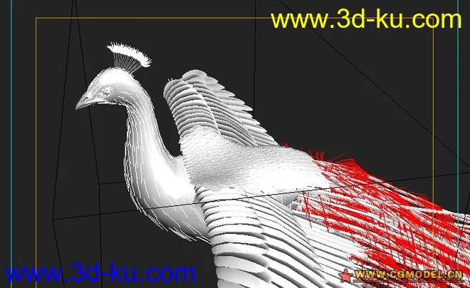liujuan-3dsmax8孔雀模型的图片1