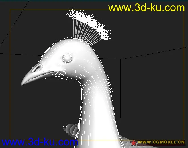 liujuan-3dsmax8孔雀模型的图片2