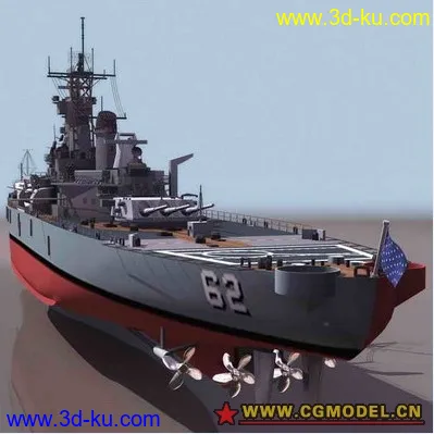 现代军舰几首模型的图片2