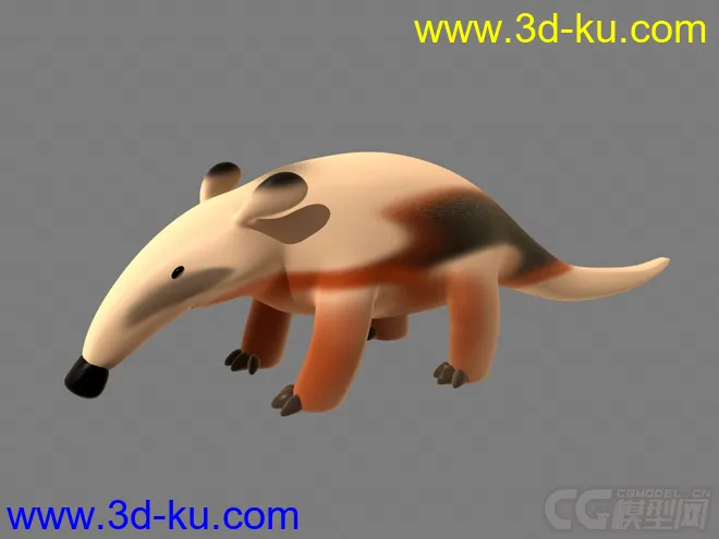 Anteater 食蚁兽模型的图片2