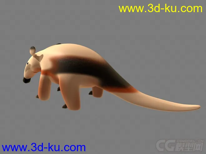 Anteater 食蚁兽模型的图片3