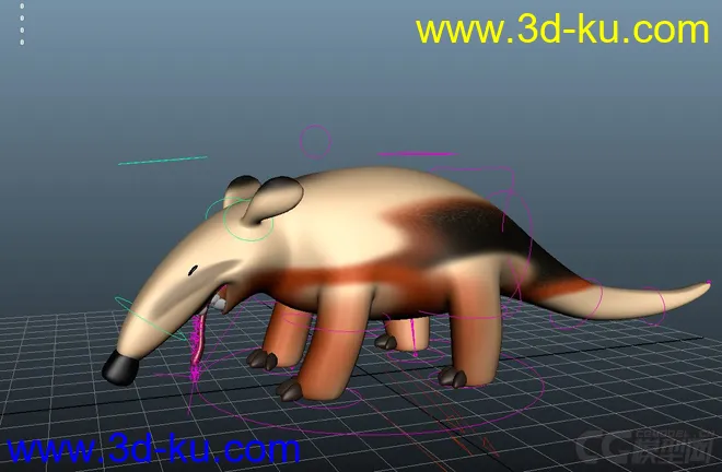 Anteater 食蚁兽模型的图片9