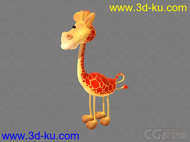 长颈鹿模型的图片4