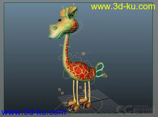 长颈鹿模型的图片9