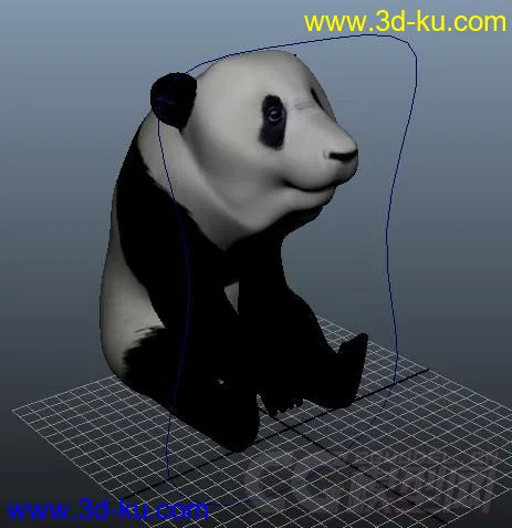 熊猫，带动画，模型的图片7