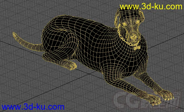 一只斑点狗模型的图片1