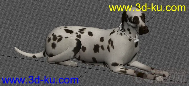 一只斑点狗模型的图片2