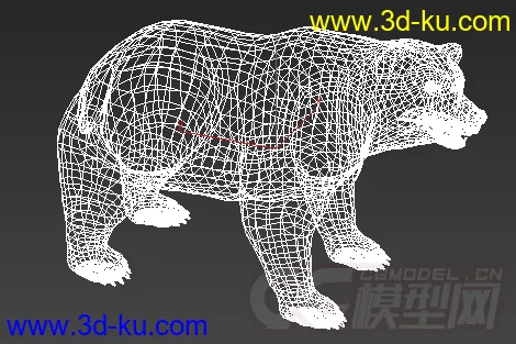 一只棕熊模型的图片2